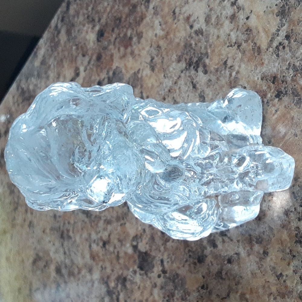 Vintage PBO 24% lead crystal (working cocker spaniel) figurine